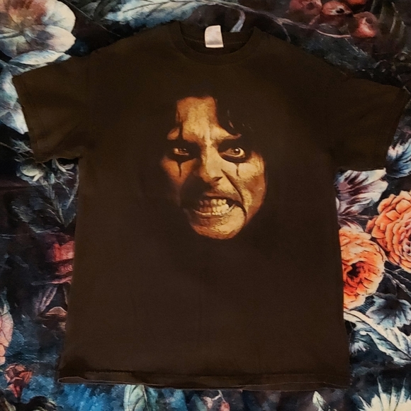 Host Pick💫 Vintage Y2K Alice Cooper Shirt Rare - Picture 1 of 7
